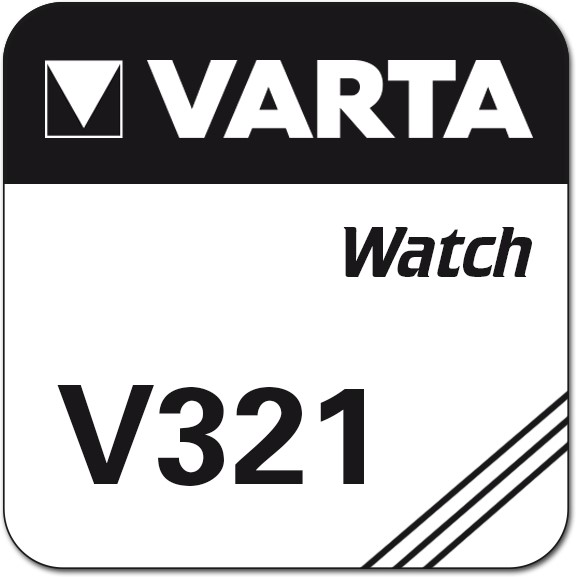VARTA Pile montre SR65/V321 - 1,55V oxyde d'argent VARTA