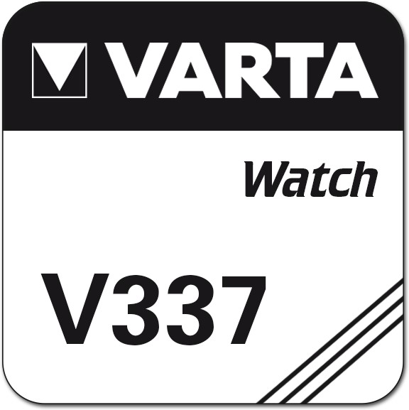 VARTA Pile montre SR416/V337 - 1,55V oxyde d'argent VARTA