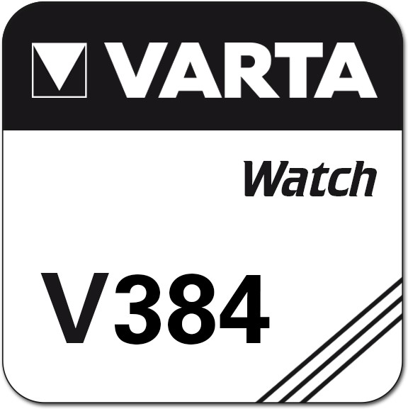 VARTA Pile montre SR41/V384 - 1,55V oxyde d'argent VARTA