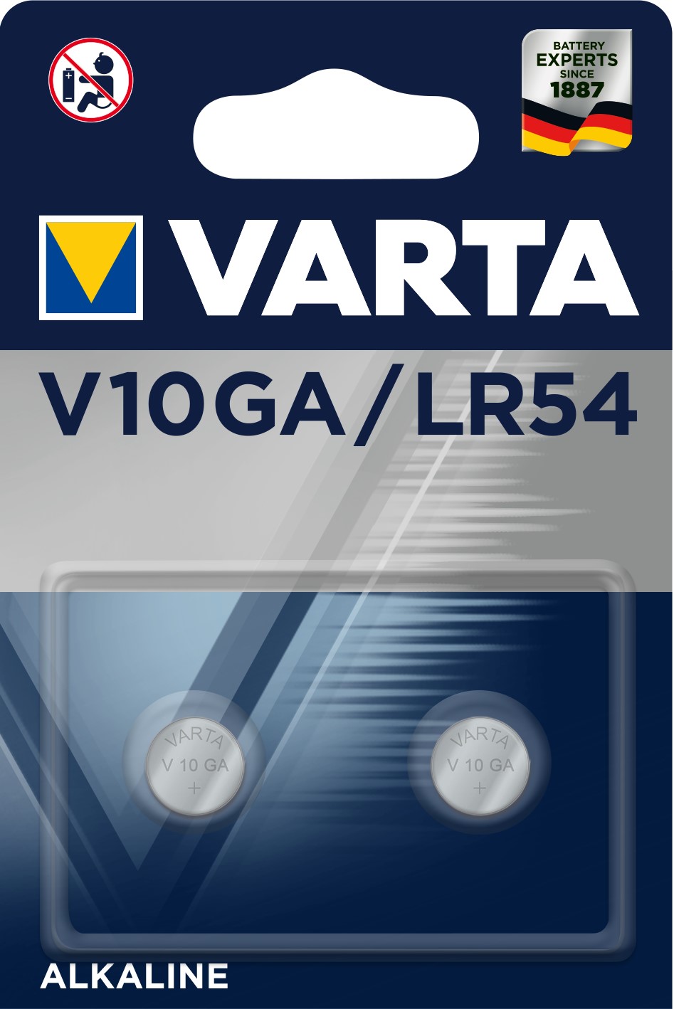 VARTA LR54/V10GA x2 Pile alcaline 1,5V VARTA