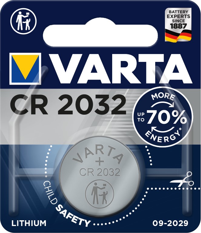 VARTA CR2032 x1 Pile lithium 3V VARTA