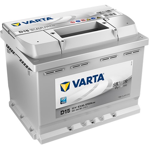 Varta - Silver Dynamic D15 / 63Ah 610CCA VARTA