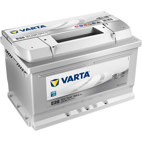 Varta - Silver Dynamic E38 / 74Ah 750CCA VARTA