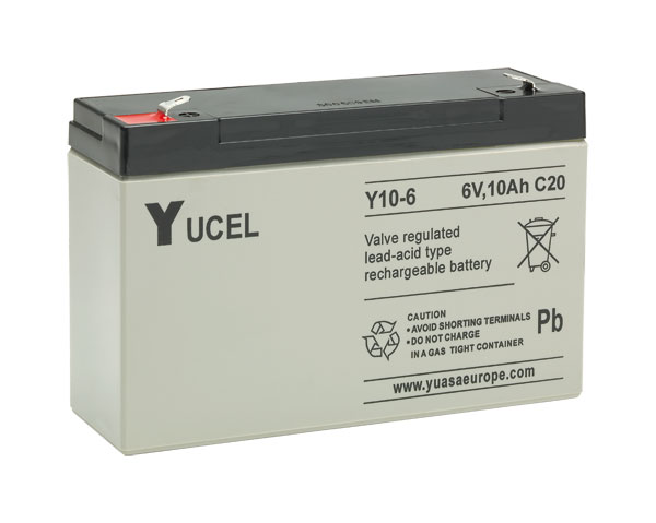 YUCEL Plomb Etanche Y10-6 / 6V 10Ah YUASA