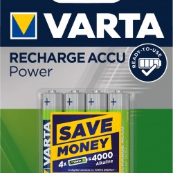 VARTA ACCU AAA/R03 x4 800mAh pré-chargés VARTA