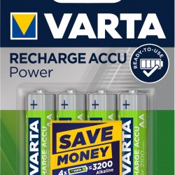 VARTA ACCU AA/R6 x4 2100mAh pré-chargés VARTA