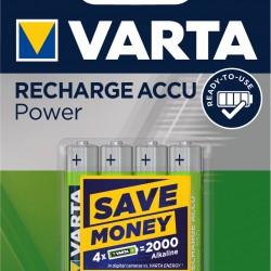 VARTA ACCU AAA/R03 x4 550mAh pour lampe solaire VARTA