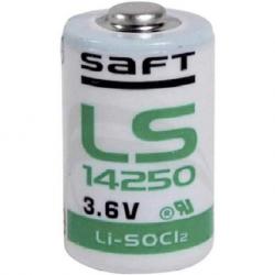 Pile 1/2AA lithium 3.6v SAFT