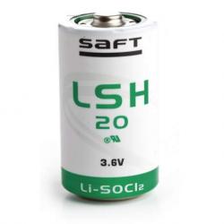 Pile lithium D LSH20 3.6V 13Ah idéal application extérieur SAFT